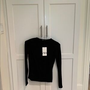 Zara  Black Long Sleeve Shirt